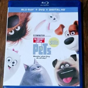THE SECRET LIFE OF PETS on BLU-RAY + DVD